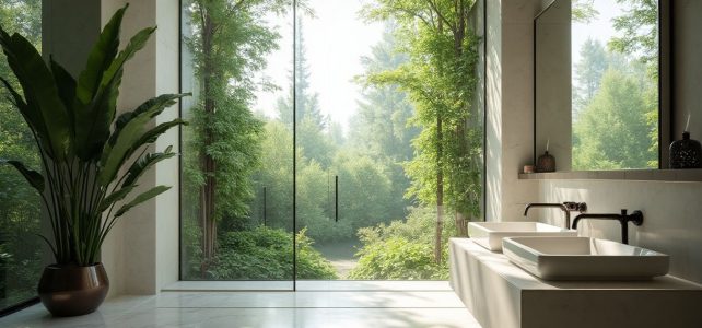 La verrière salle de bain : élégance et fonctionnalité réunies La verrière salle de bain : élégance et fonctionnalité réunies